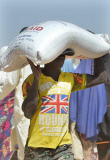 Refugees escape from Boko Haram in Nigeria to Chad, Africa - Feb 2015
