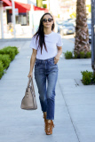 Cara Santana does some shopping in Weho