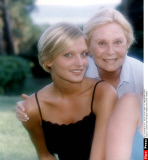 SARAH AND MICHELE MORGAN IN SAINT TROPEZ