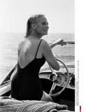 France, French Riviera : Michele Morgan