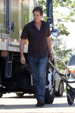 *EXCLUSIVE* Rande Gerber makes a special delivery!