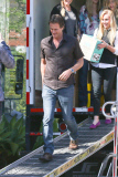 *EXCLUSIVE* Rande Gerber makes a special delivery!