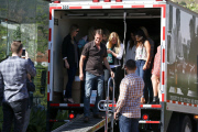 *EXCLUSIVE* Rande Gerber makes a special delivery!