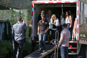 *EXCLUSIVE* Rande Gerber makes a special delivery!