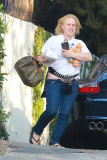 *EXCLUSIVE* Oscar winner Patricia Arquette suffers a wardrobe malfunction **MUST CALL FOR PRICING**