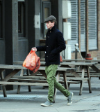 EXC - EDDIE REDMAYNE OUT IN LONDON
