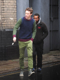 EXC - EDDIE REDMAYNE OUT IN LONDON