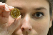 Unveilling of new Royal Mint ÂGBP 2 coin portrait of The Queen, London, Britain - 02 Mar 2015