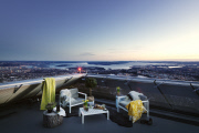 Spend the Night on Top of Scandinavia's Most Famous Ski Jump using Airbnb, Holmenkollen, Norway, Mar 2015