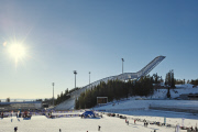 Spend the Night on Top of Scandinavia's Most Famous Ski Jump using Airbnb, Holmenkollen, Norway, Mar 2015