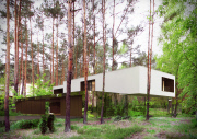 The Mirror House, near Warsaw, Poland - Mar 2015