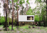 The Mirror House, near Warsaw, Poland - Mar 2015