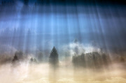 Photographer captures beautiful images of sunrays in Beskidy Mountains, Poland, Feb 2015