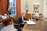 Obama signs the DHS funding bill