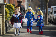 Jewish festival of Purim in Stamford Hill, London