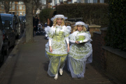 Jewish festival of Purim in Stamford Hill, London