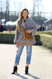 Street Style at Autumn Winter 2015, Paris Fashion Week, France - 05 Mar 2015