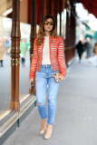 Street Style at Autumn Winter 2015, Paris Fashion Week, France - 05 Mar 2015