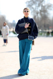 Street Style at Autumn Winter 2015, Paris Fashion Week, France - 05 Mar 2015