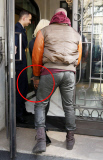 Kim Kardashian and Kanye West out and about, Paris, France - 06 Mar 2015