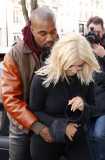 Kim Kardashian and Kanye West out and about, Paris, France - 06 Mar 2015