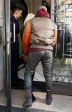 Kim Kardashian and Kanye West out and about, Paris, France - 06 Mar 2015