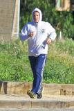 *EXCLUSIVE* Sean Penn keeps lean and mean with two jogs a day