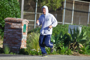 *EXCLUSIVE* Sean Penn keeps lean and mean with two jogs a day