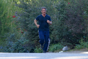 *EXCLUSIVE* Sean Penn keeps lean and mean with two jogs a day