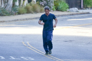 *EXCLUSIVE* Sean Penn keeps lean and mean with two jogs a day