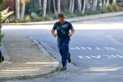 *EXCLUSIVE* Sean Penn keeps lean and mean with two jogs a day