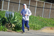 *EXCLUSIVE* Sean Penn keeps lean and mean with two jogs a day