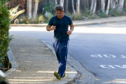 *EXCLUSIVE* Sean Penn keeps lean and mean with two jogs a day