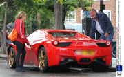 Jeremy Clarkson and daughter Emily in Notting Hill, London, Britain  - 06 Jul 2012