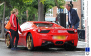Jeremy Clarkson and daughter Emily in Notting Hill, London, Britain  - 06 Jul 2012