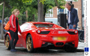 Jeremy Clarkson and daughter Emily in Notting Hill, London, Britain  - 06 Jul 2012