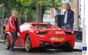 Jeremy Clarkson and daughter Emily in Notting Hill, London, Britain  - 06 Jul 2012