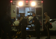 Officers shot outside Ferguson Police Station