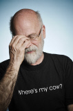 Sir Terry Pratchett - Portrait Shoot - June 2011