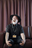 Terry Pratchett at the Birmingham Hilton Metropole Hotel, Birmingham, Britain - 24 Aug 2012