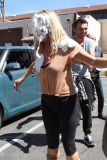 Silly Suzanne Somers gets a pie in the face