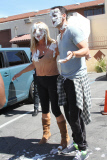 Silly Suzanne Somers gets a pie in the face