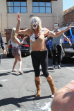 Silly Suzanne Somers gets a pie in the face