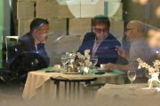 Elton John dines at Mr. Chow after announcing Dolce & Gabbana boycott