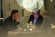 Elton John dines at Mr. Chow after announcing Dolce & Gabbana boycott