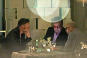 Elton John dines at Mr. Chow after announcing Dolce & Gabbana boycott