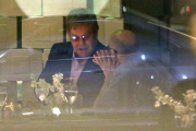 Elton John dines at Mr. Chow after announcing Dolce & Gabbana boycott