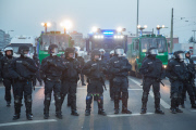 Blockupy Proteste anlässlich der EZB Eröffnung in Frankfurt