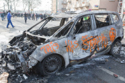 Blockupy Proteste anlässlich der EZB Eröffnung in Frankfurt