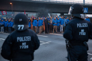 Blockupy Proteste anlässlich der EZB Eröffnung in Frankfurt